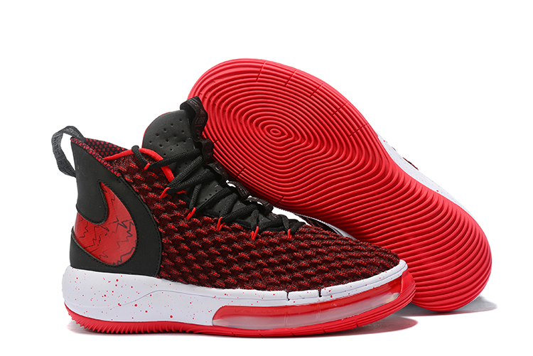 NIKE AIphaDunk FIBA Red Black White Shoes
